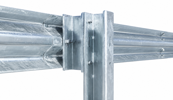 Single Sided Crash Barrier