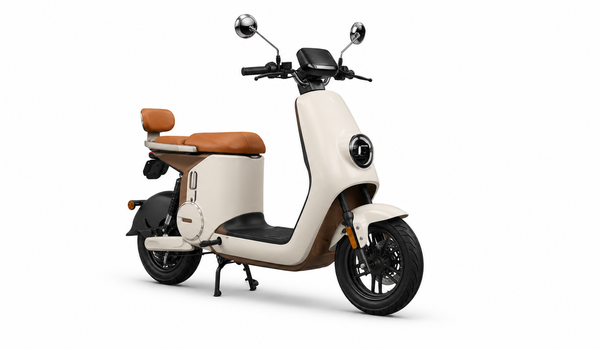 Retro-Modern Sleek Urban Electric Scooter