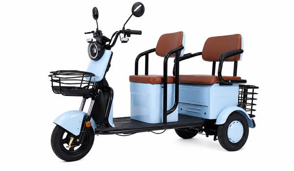 48V 500W Multi-Passenger Electric Trike