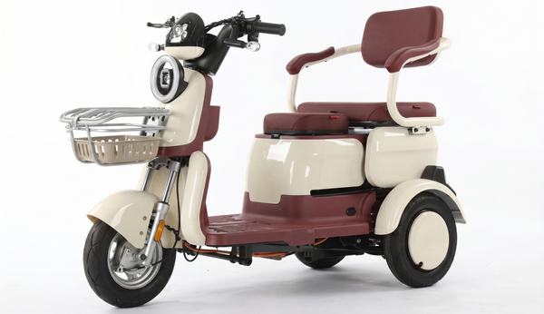 Stable 3-Wheel Electric Trike for Adults