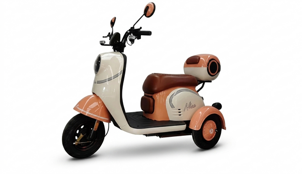 Retro 3-Wheel Electric Mobility Scooter
