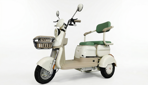 Stable Three-Wheeled Electric Trike